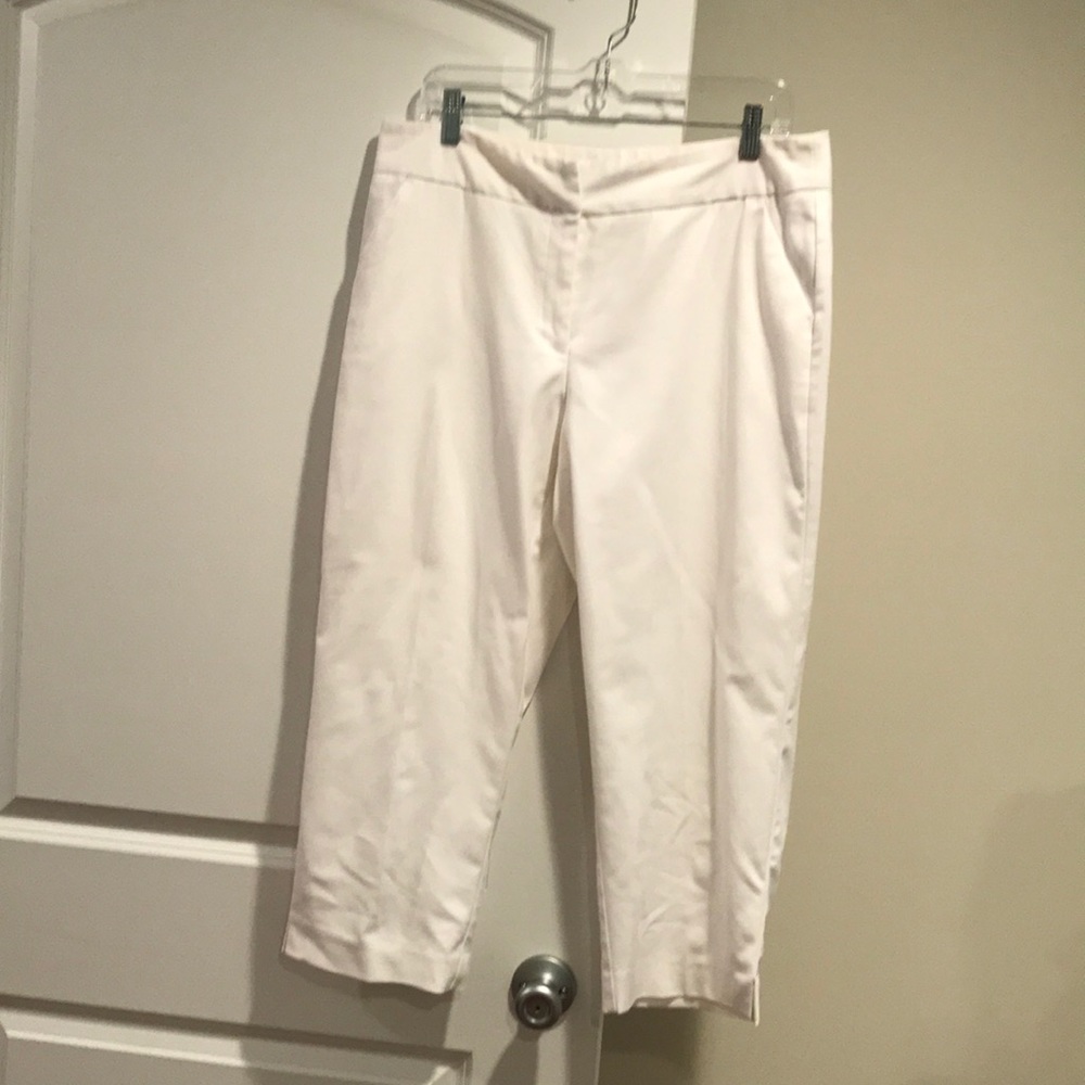 Rafaella Classic White pants